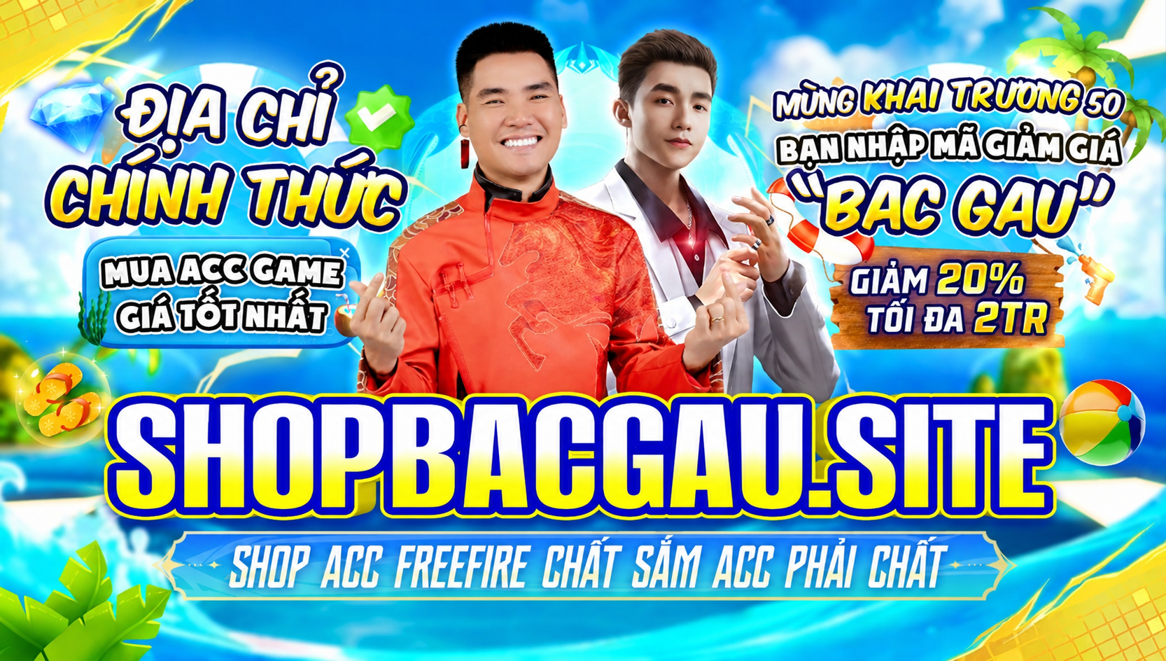 Banner Shop Bác Gấu